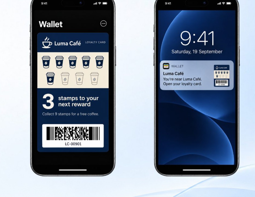 Digital Wallet Loyalty Cards
